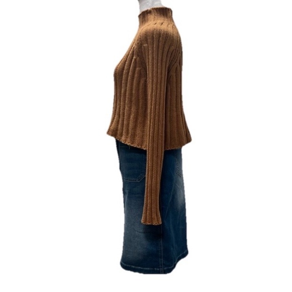 American Eagle Ribbed Sweater Brown XS - Picture 2 of 4